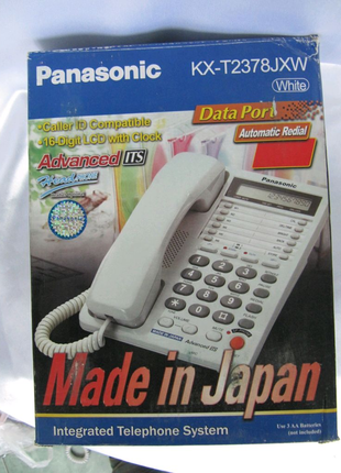 Телефон стаціонарний Panasonic KX-T2378 Японія, новий, повний ком