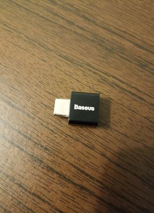 Перехідник Baseus Type-C to USB Black.