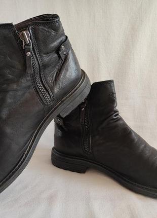 Мужские кожаные ботинки ugg размер eu 44 (28.5 см)