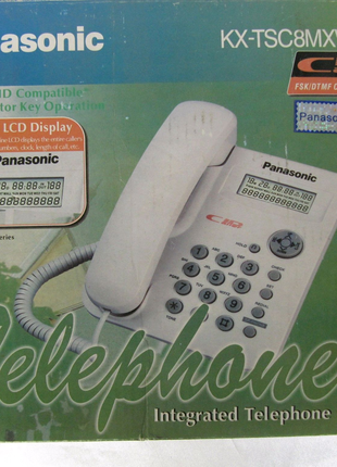Телефон стаціонарний Panasonic KX-TSC8MXW Японія, новий, повний д