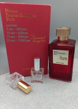 Maison francis kurkdjian baccarat rouge 540
парфуми