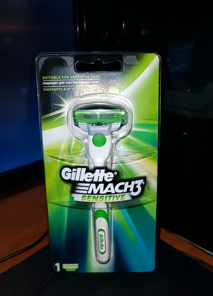 Станок/бритва Gillette Mach3 Sensitive