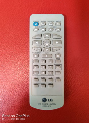 Оригинальный пульт для LG DVD Remote Control AKB30648702