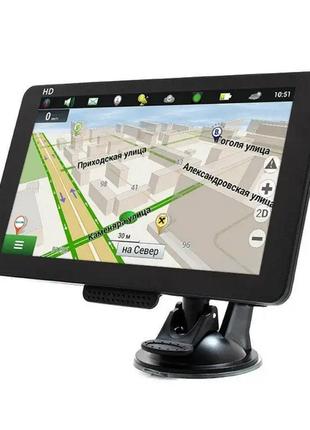 Автомобильный 7" GPS навигатор 7004 8gb мощный планшет навигат...