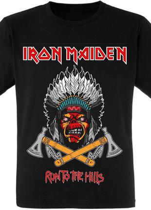 Футболка Iron Maiden "Run To The Hills"