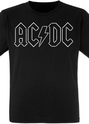 Футболка AC/DC (white logo)