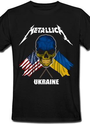 Футболка Metallica - Ukraine (чорна)