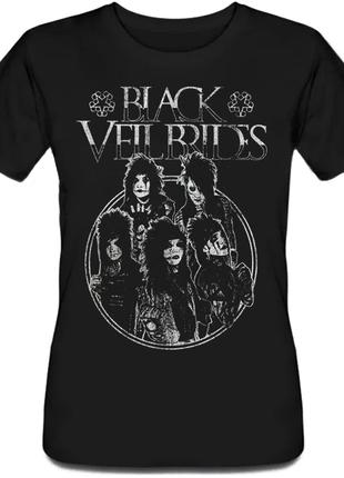 Женская футболка Black Veil Brides - Band (чёрная)