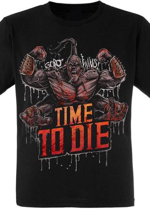 Футболка Mortal Kombat "Time To Die" (Goro)