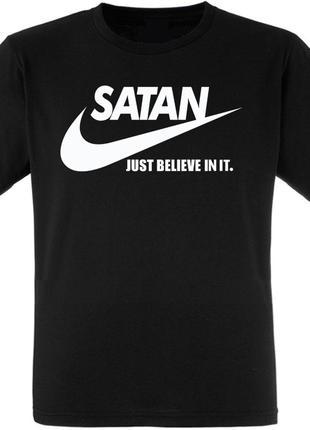 Футболка Satan - Just Believe In It