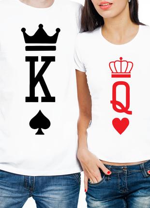 Парные футболки "King/Queen" (частичная, или полная предоплата)