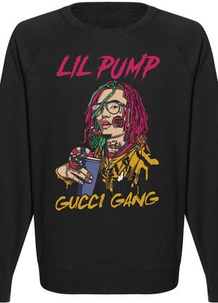 Свитшот Lil Pump - Gucci Gang (чёрный)