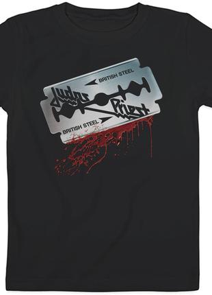 Детская футболка Judas Priest - British Steel "Blade" (чёрная)