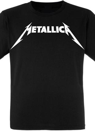 Футболка Metallica (white logo)