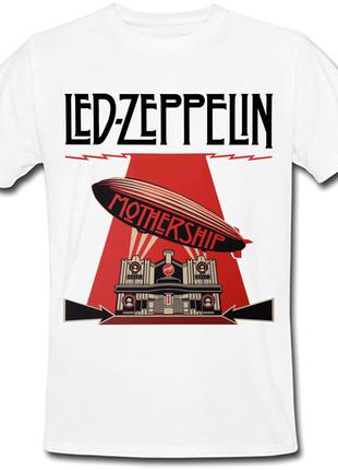 Футболка Led Zeppelin - Mothership (белая)