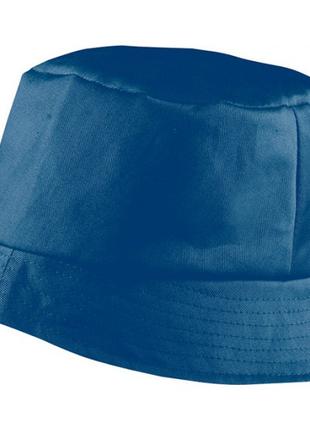 Красива бавовняна панама BOB HAT (синя)