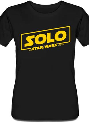 Женская футболка Solo: A Star Wars Story - Logo Yellow