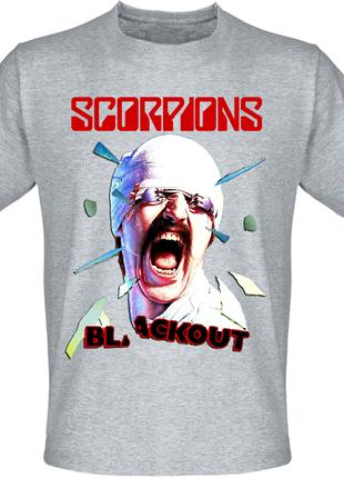 Футболка Scorpions Blackout - Album (меланж)