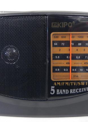 Портативне радіо на батарейках KIPO KB-308AC