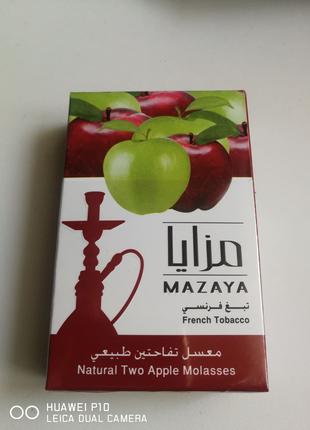 Тютюн для кальяну Mazaya Two Apple / Два яблука 50 гр