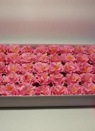 Мыльные цветы - камелия розовая