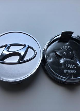 Колпачки заглушки на литые диски Хюндай Hyundai 60мм 52960-3K250