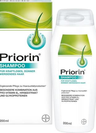 Bayer Priorin Shampoo Шампунь против выпадения волос для сухих...