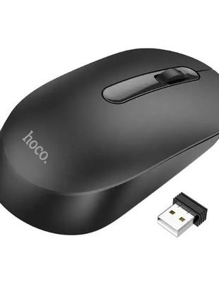 Мышь беcпроводная Hoco GM14 2.4G для пк и ноутбуков черная