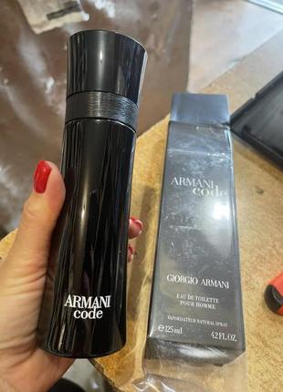 Giorgio armani code парфюмированная вода