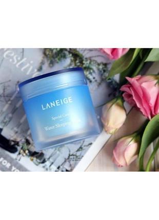 Увлажняющая ночная маска для лица laneige water sleeping mask,...