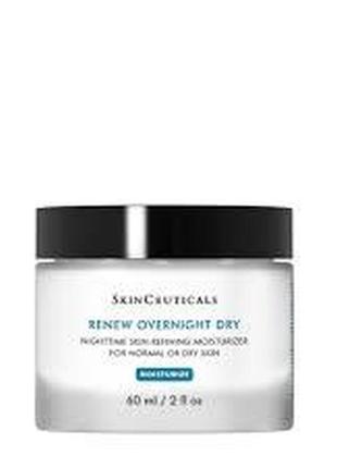Skinceuticals renew overnight dry – это ночной увлажняющий кре...