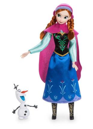 Кукла Анна и снеговик Олаф Disney