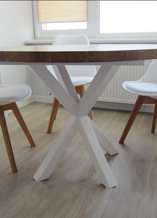 Обеденный дубовый стол в стиле loft. мебель в стиле loft, лофт