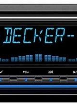 Бездисковий MP3/SD/USB/FM програвач DECKER MDR-124 BT