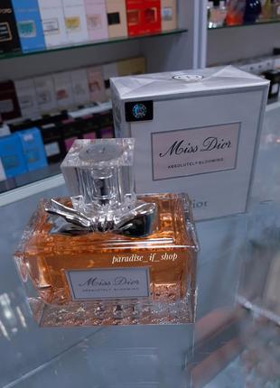 Miss dior absolutely blooming parfum 100 ml 💐!