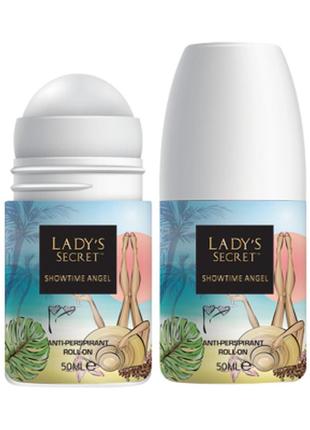 Жіночий роликовий дезодорант lady's secret showtime angel, 50 мл