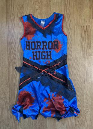 Monster high платье карнавальное на 9-10 лет