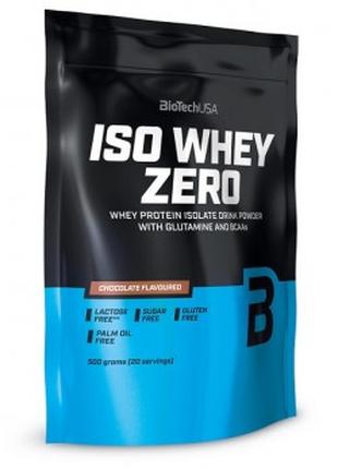 Протеин BioTech USA ISO WHEY Zero Lactose Free 500 грамм