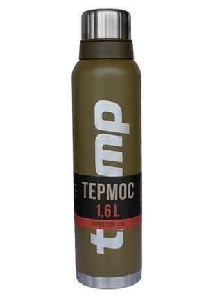 Термос tramp 1,6 л trc-029, оливковий