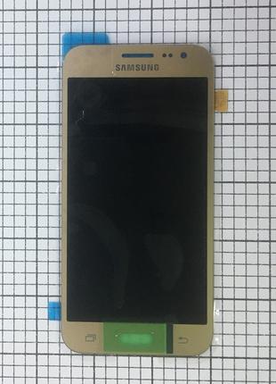 LCD дисплей Samsung J200H Galaxy J2 / J200F з сенсором Super A...