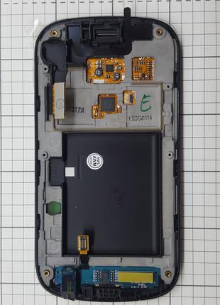 LCD дисплей Samsung i9020 Google Nexus S с сенсором и рамкой S...
