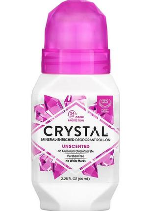 Натуральний кульковий дезодорант від crystal body deodorant, б...