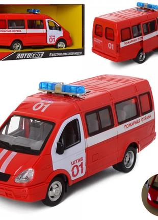 Детская инерционная машинка Пожарная охрана 9098-E