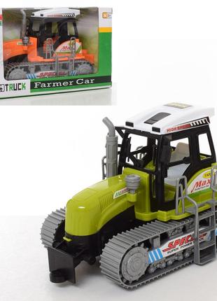 Трактор игрушечный инертный 668A