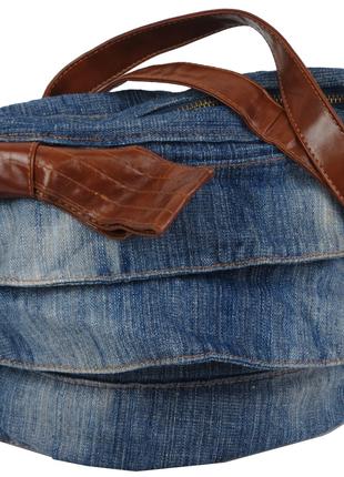Женская джинсовая сумка Fashion Jeans6012 Синяя