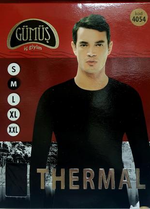 Комплект термобелья мужской gumus termal черный