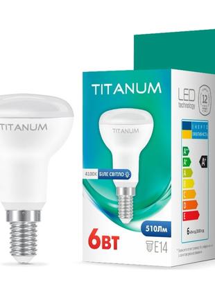 LED лампа TITANUM R50 6W E14 4100K 220V