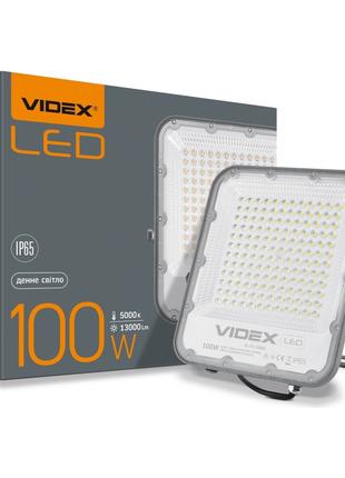 LED прожектор PREMIUM VIDEX F2 100W 5000K