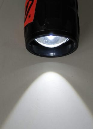 фонарик с кассетой на 3 ААА компактный фонарь 3 режима