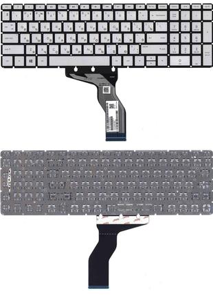 Клавиатура для ноутбука HP (15-BW 250 G6) Silver с подсветкой ...